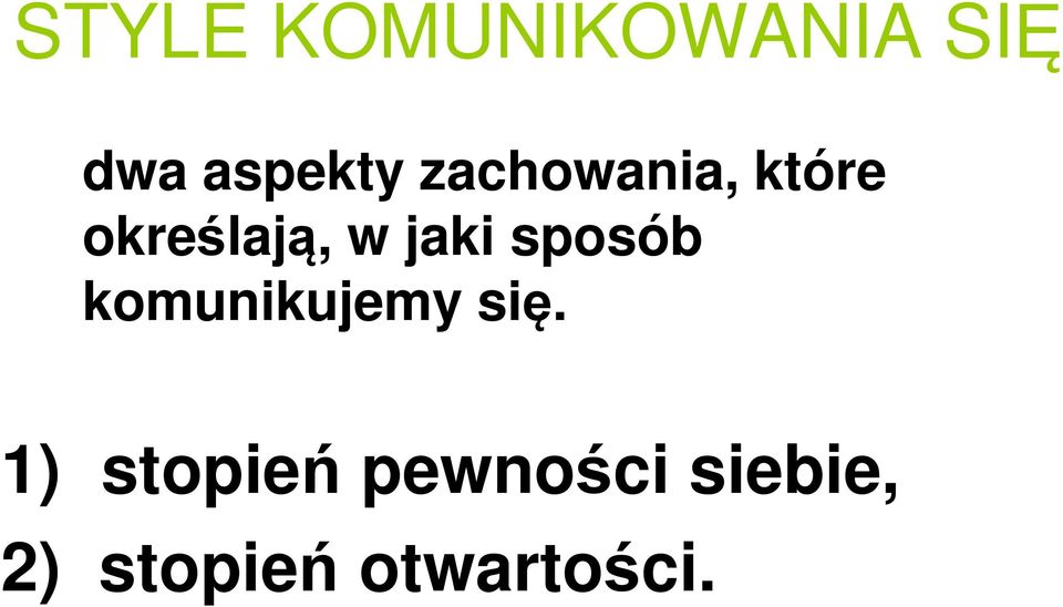 komunikujemy się.