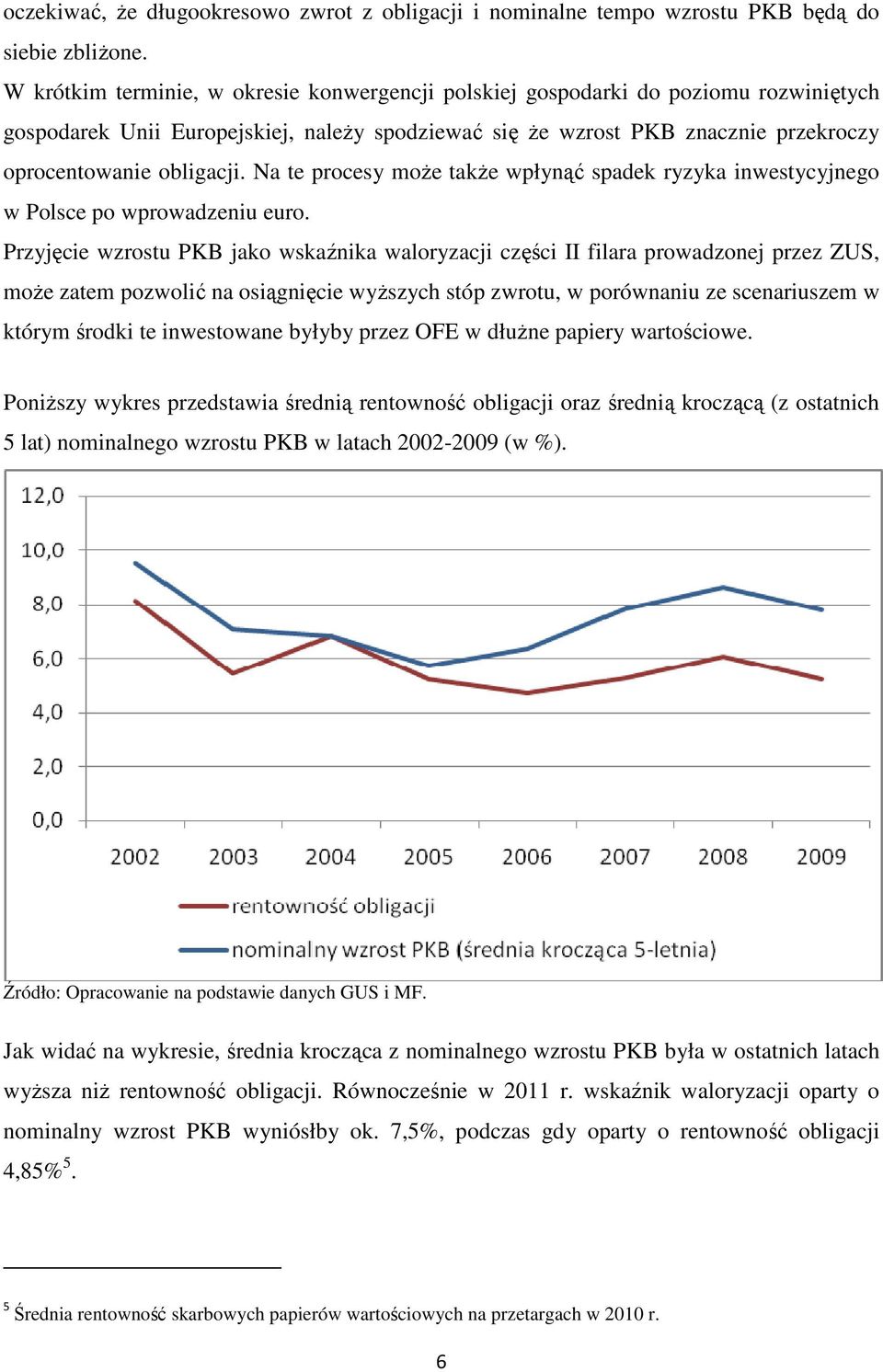 Na te procesy może także wpłynąć spadek ryzyka inwestycyjnego w Polsce po wprowadzeniu euro.