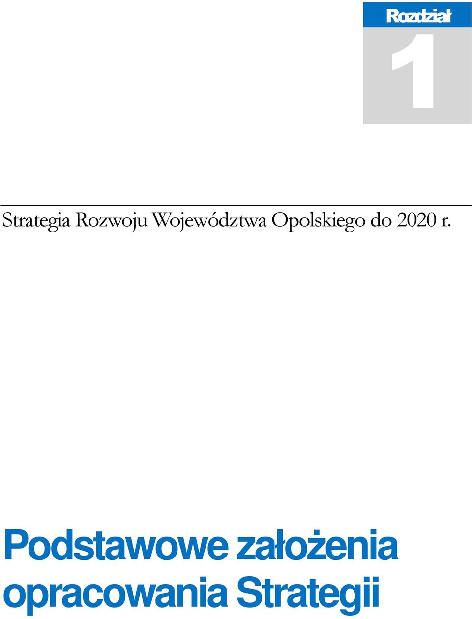 Opolskiego do 2020 r.