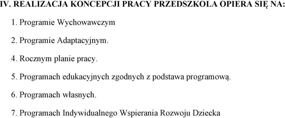 Rocznym planie pracy. 5.