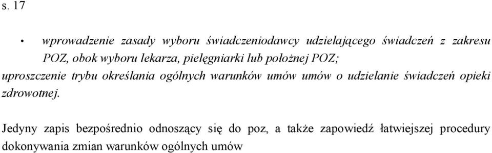 warunków umów umów o udzielanie świadczeń opieki zdrowotnej.