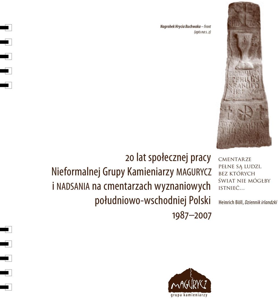 NADSANIA na cmentarzach wyznaniowych południowo-wschodniej Polski 1987
