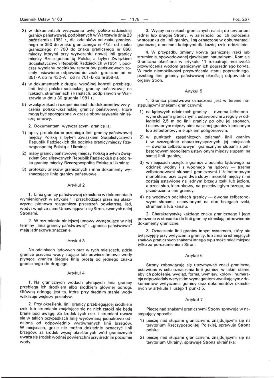 Rzecząpospolitą Polską a byłyn Zw i ązkiem Socjalistycznych Republik Radzieckich w 1951 r.