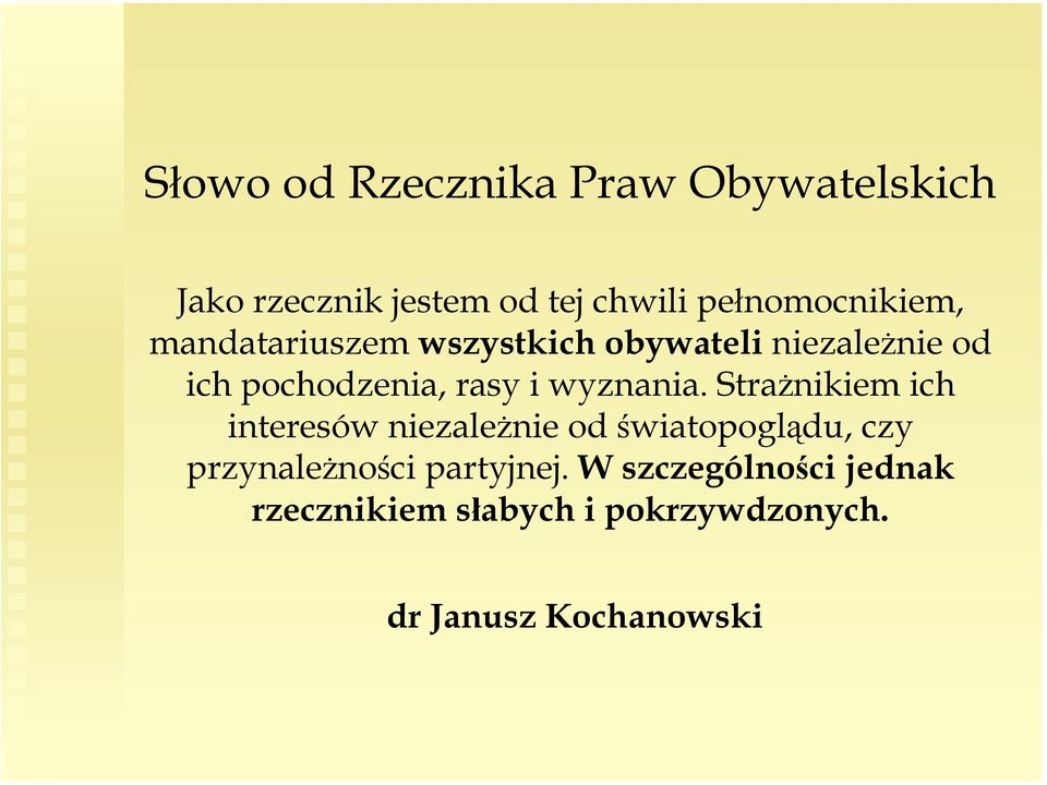 rasy i wyznania.