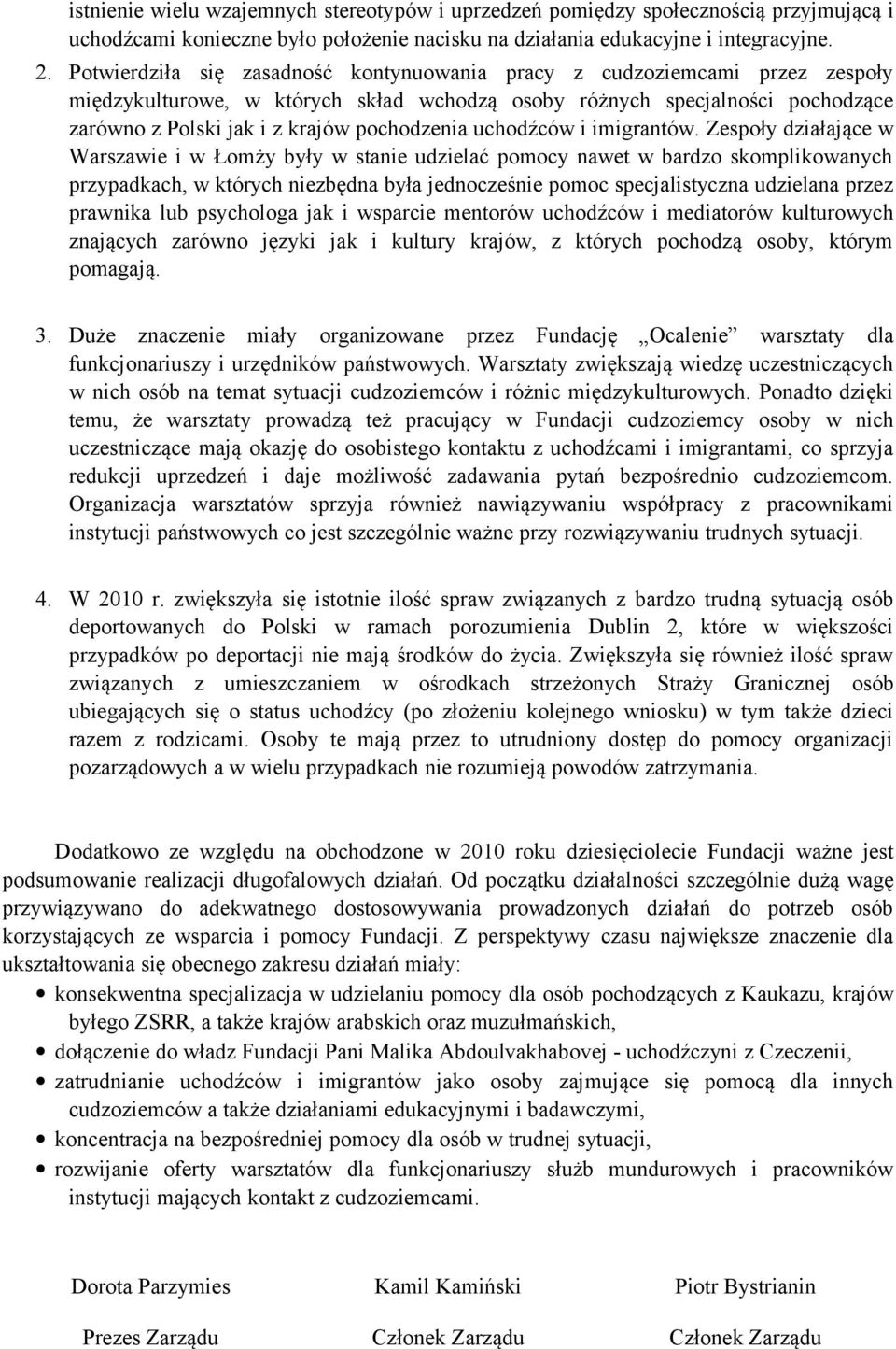 uchodźców i imigrantów.