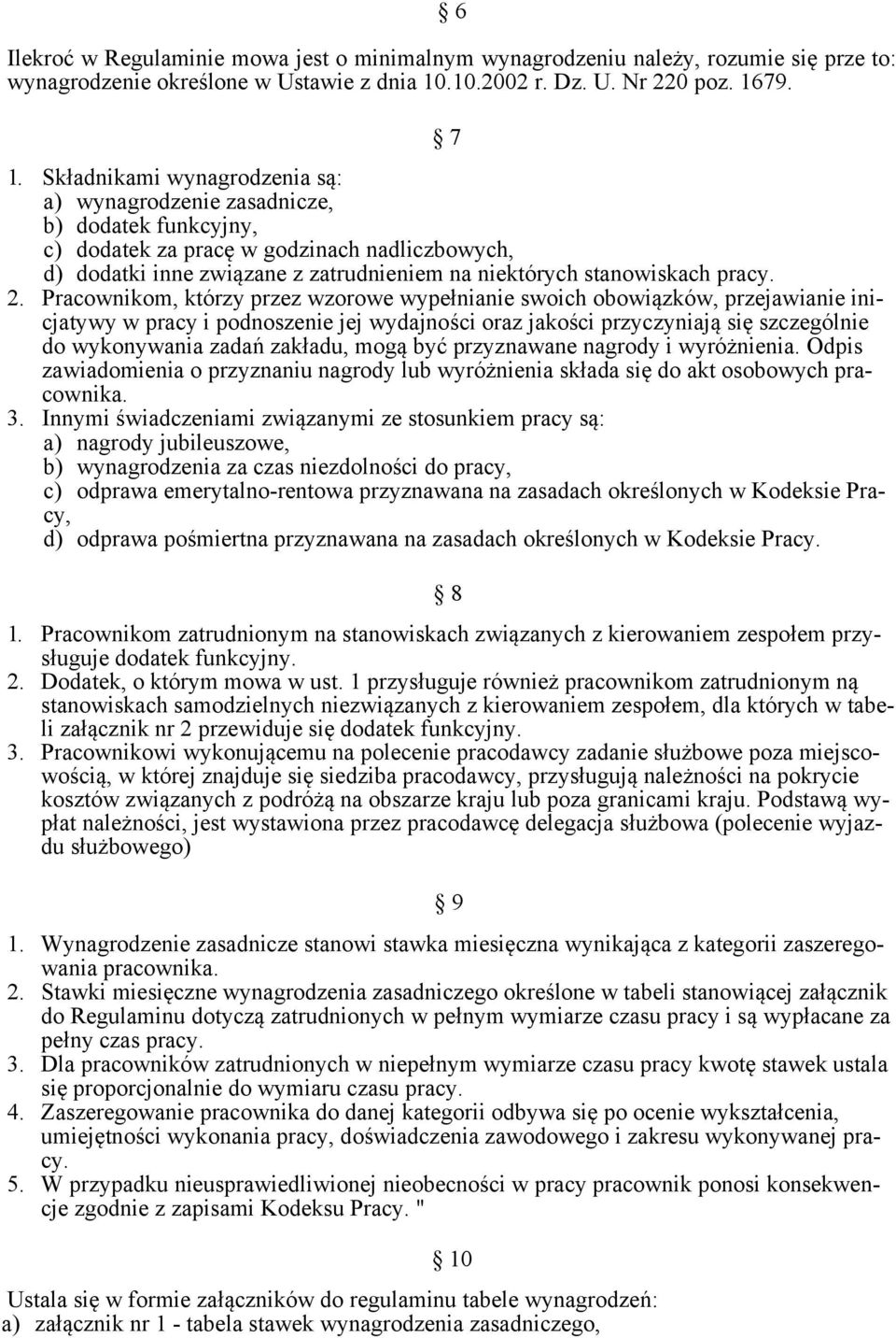 pracy. 2.