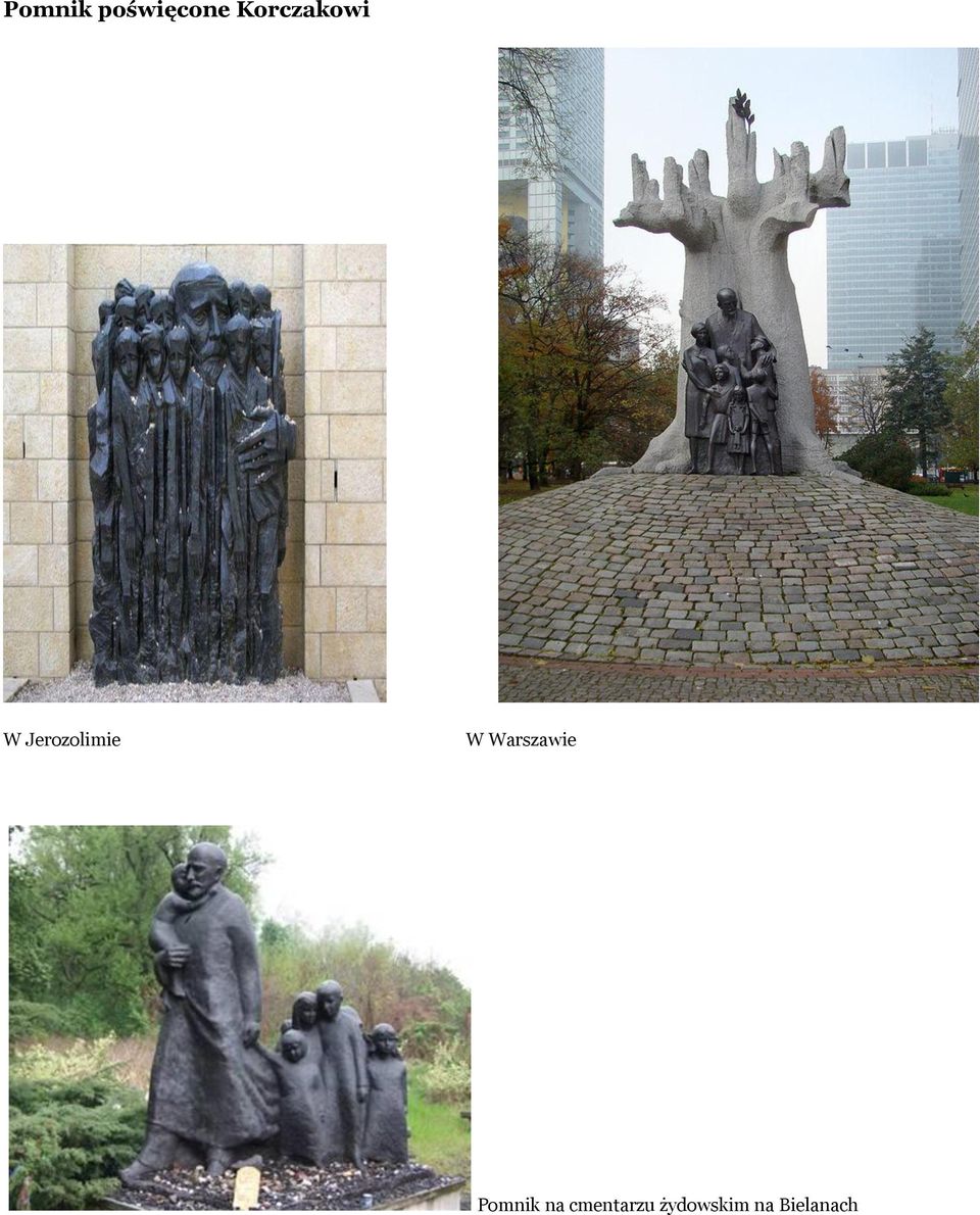 W Warszawie Pomnik na