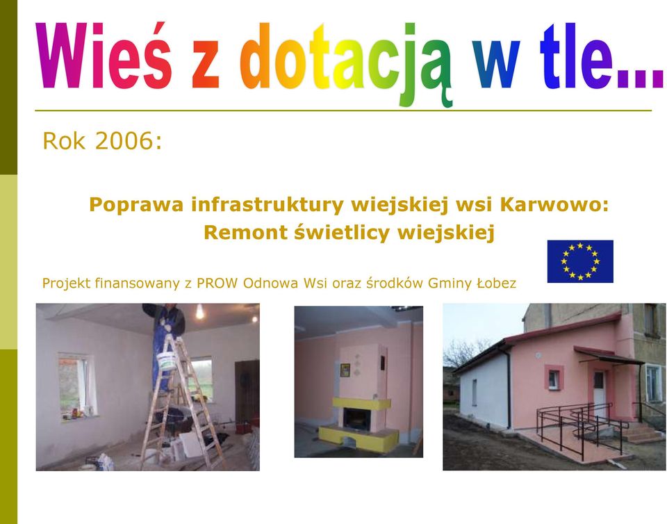 świetlicy wiejskiej Projekt