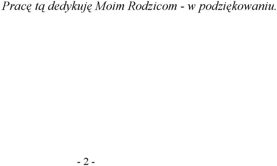 Rodzicom - w