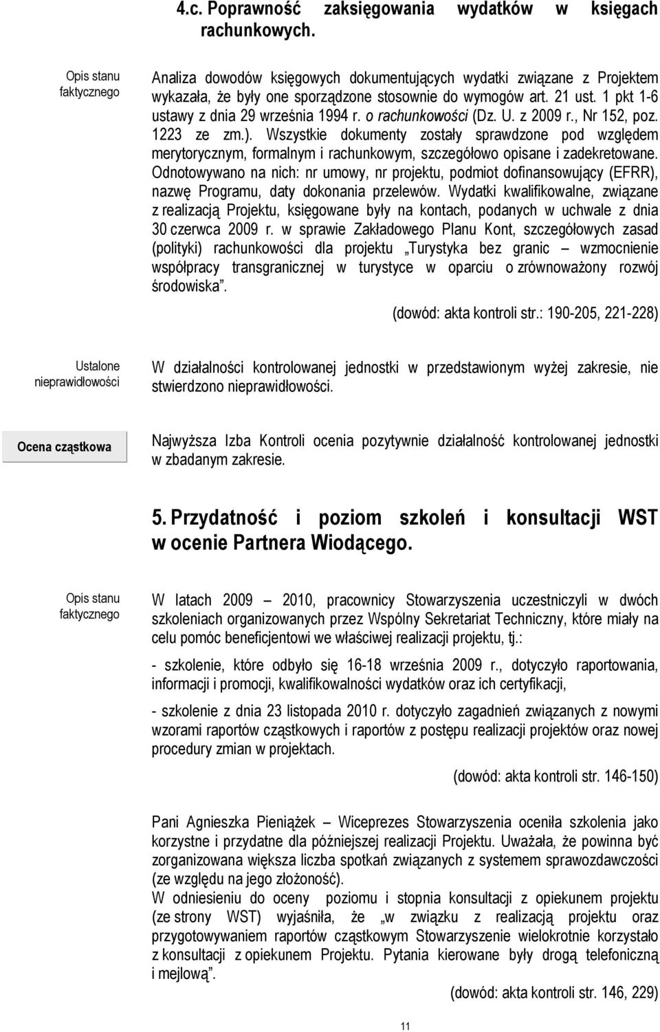 Wszystkie dokumenty zostały sprawdzone pod względem merytorycznym, formalnym i rachunkowym, szczegółowo opisane i zadekretowane.