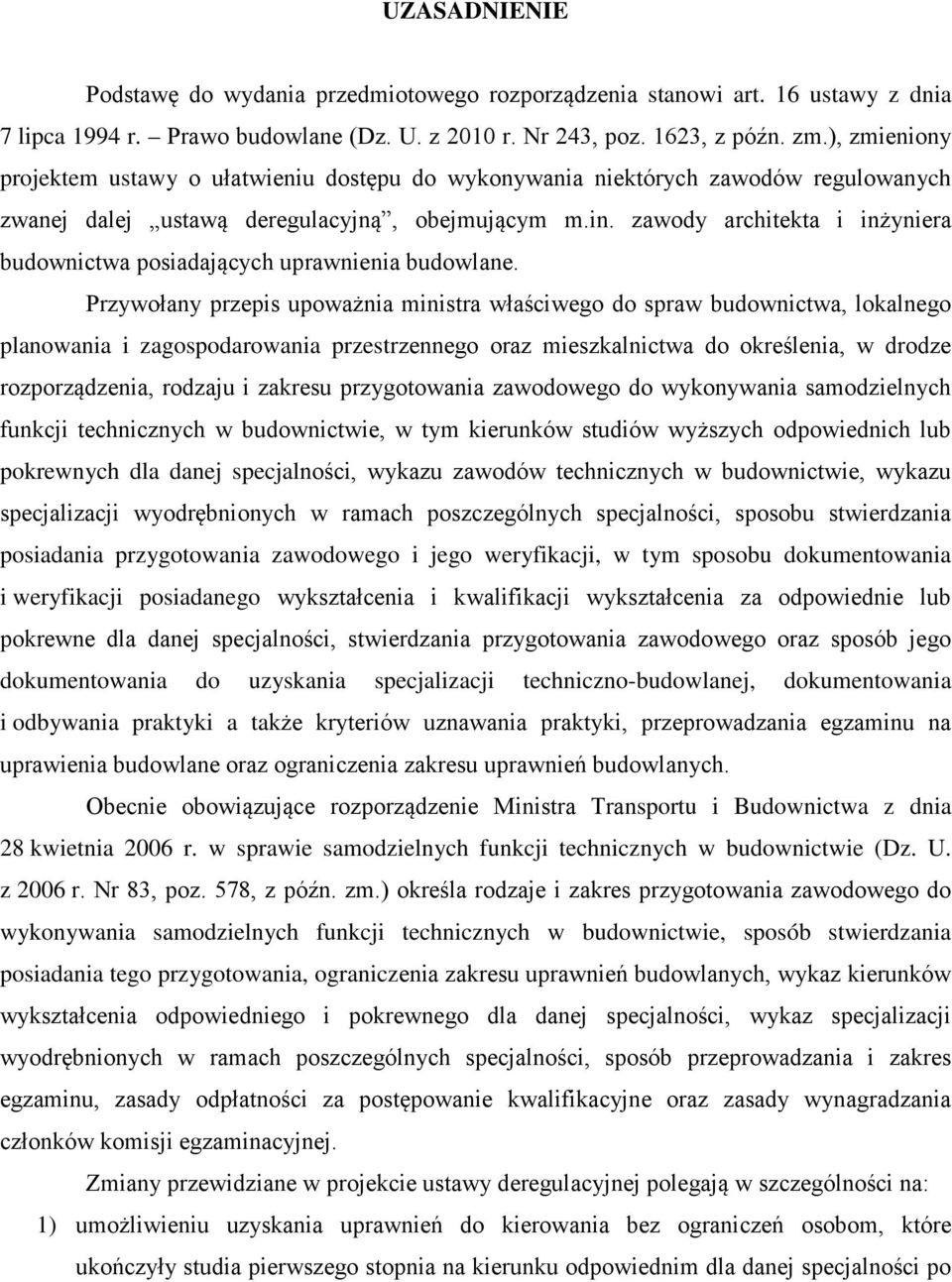 zawody architekta i inżyniera budownictwa posiadających uprawnienia budowlane.
