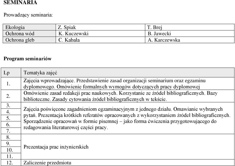 Korzystanie ze źródeł bibliograficznych. Bazy biblioteczne. Zasady cytowania źródeł bibliograficznych w tekście. 3. 4. 5. 6. 7. 8. 9. 10. 11. 12.