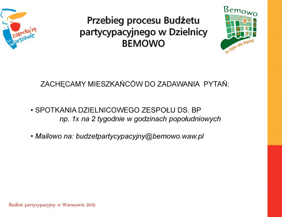 ZESPOŁU DS. BP np.