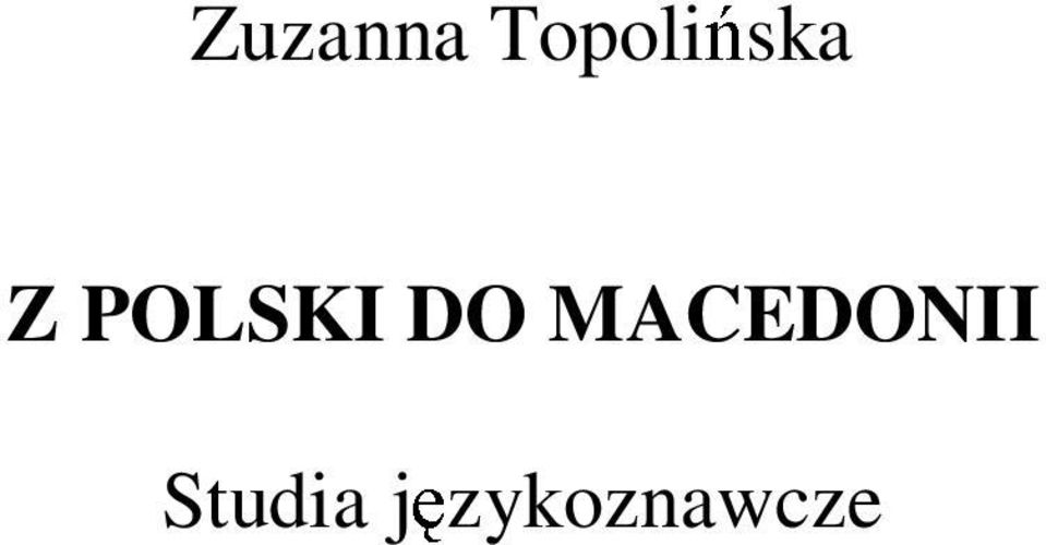MACEDONII