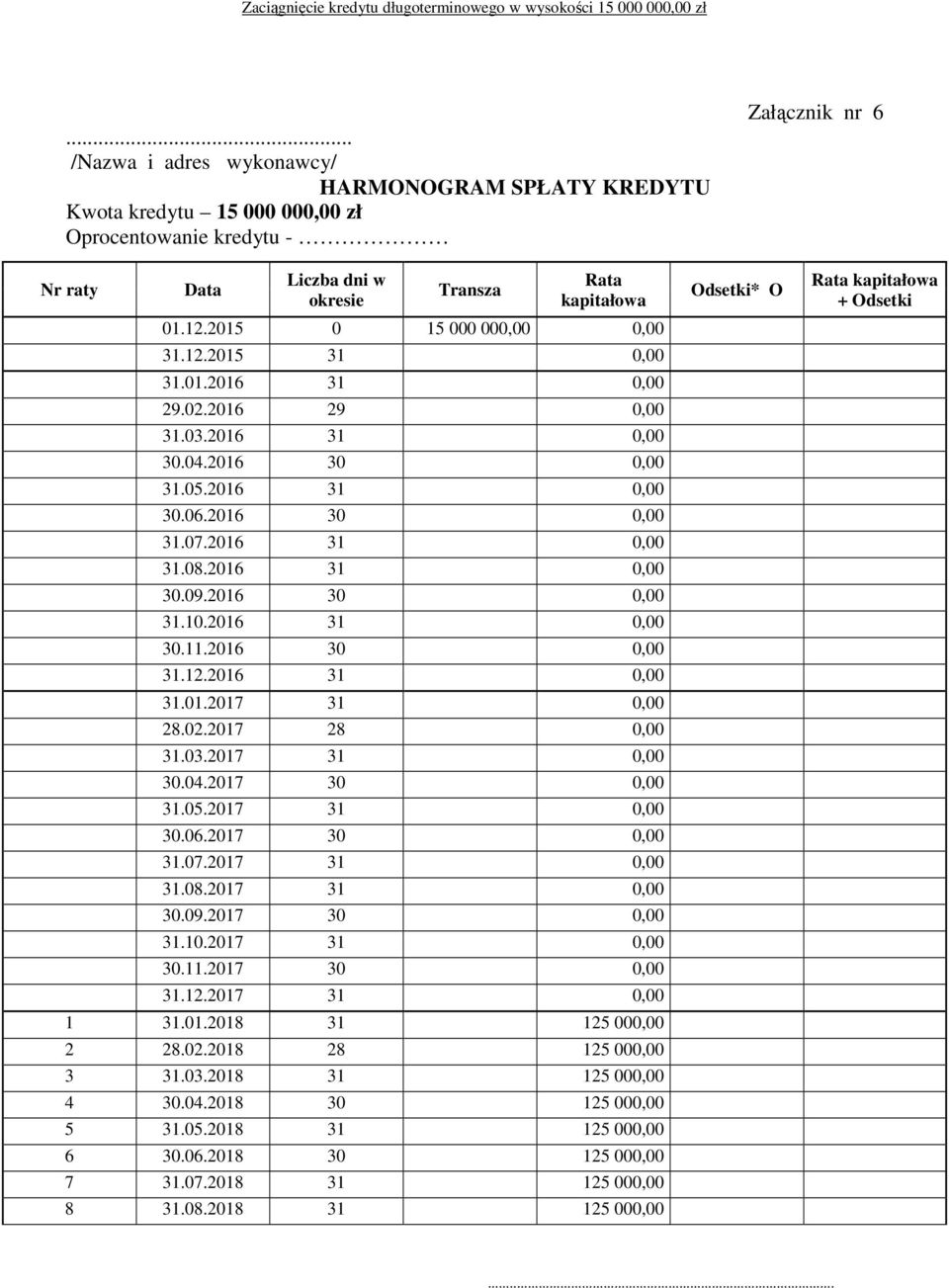 2016 30 0,00 31.10.2016 31 0,00 30.11.2016 30 0,00 31.12.2016 31 0,00 31.01.2017 31 0,00 28.02.2017 28 0,00 31.03.2017 31 0,00 30.04.2017 30 0,00 31.05.2017 31 0,00 30.06.2017 30 0,00 31.07.