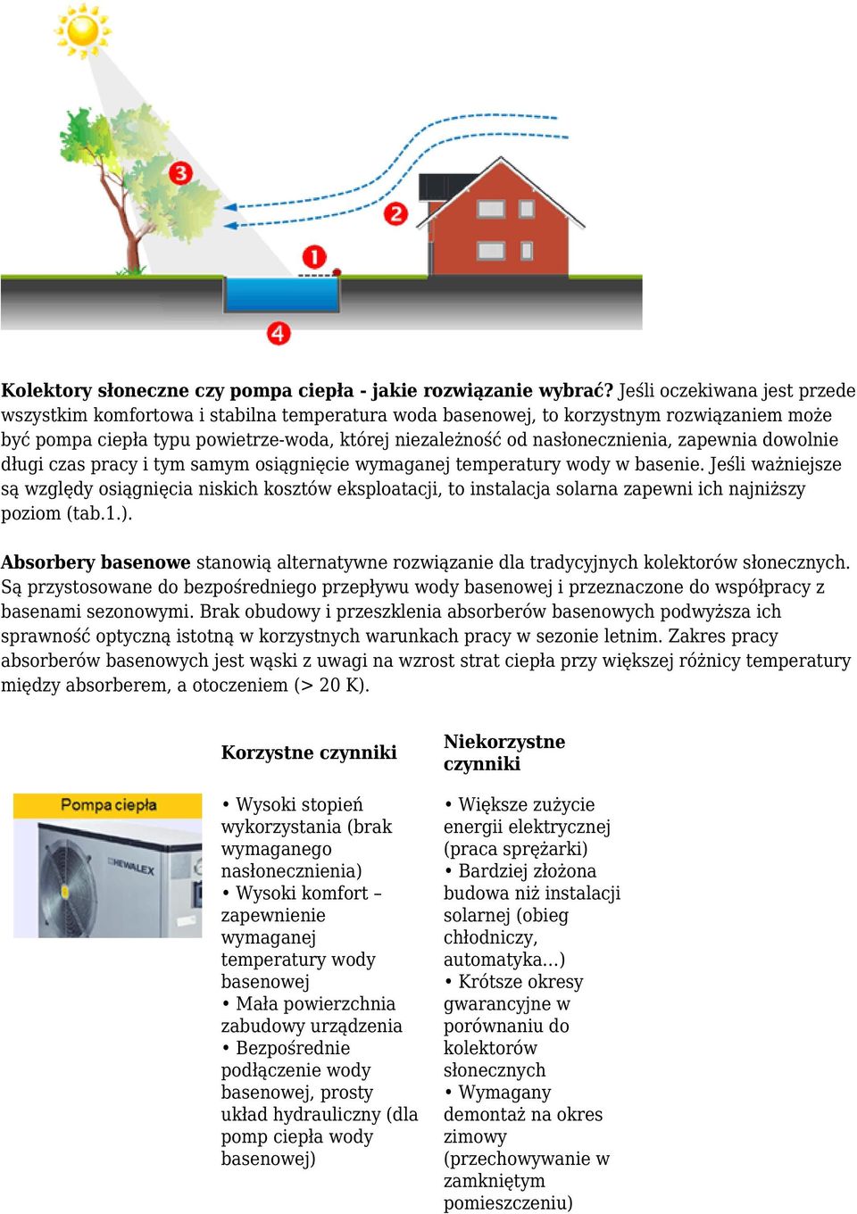 zapewnia dowolnie długi czas pracy i tym samym osiągnięcie wymaganej temperatury wody w basenie.