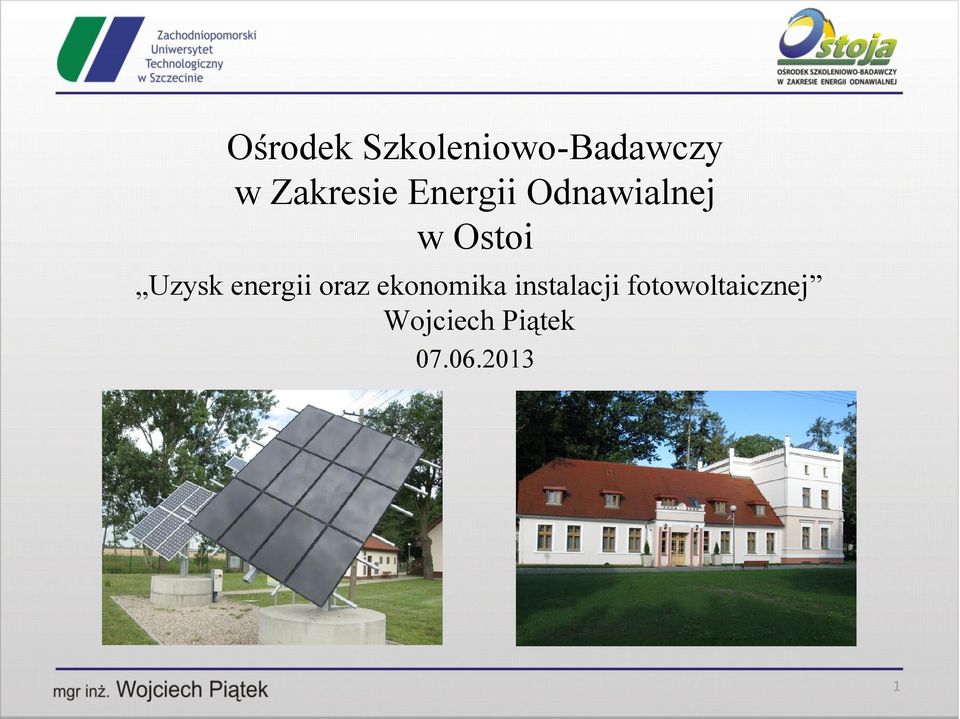 Uzysk energii oraz ekonomika