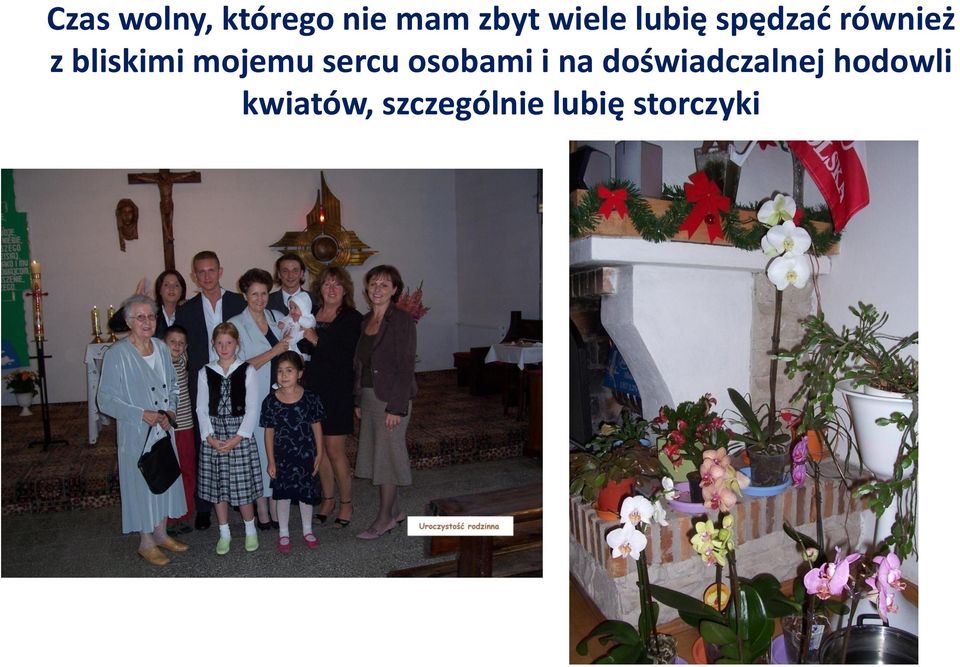 sercu osobami i na doświadczalnej