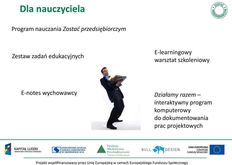 E-learningowy warsztat szkoleniowy E-notes wychowawcy