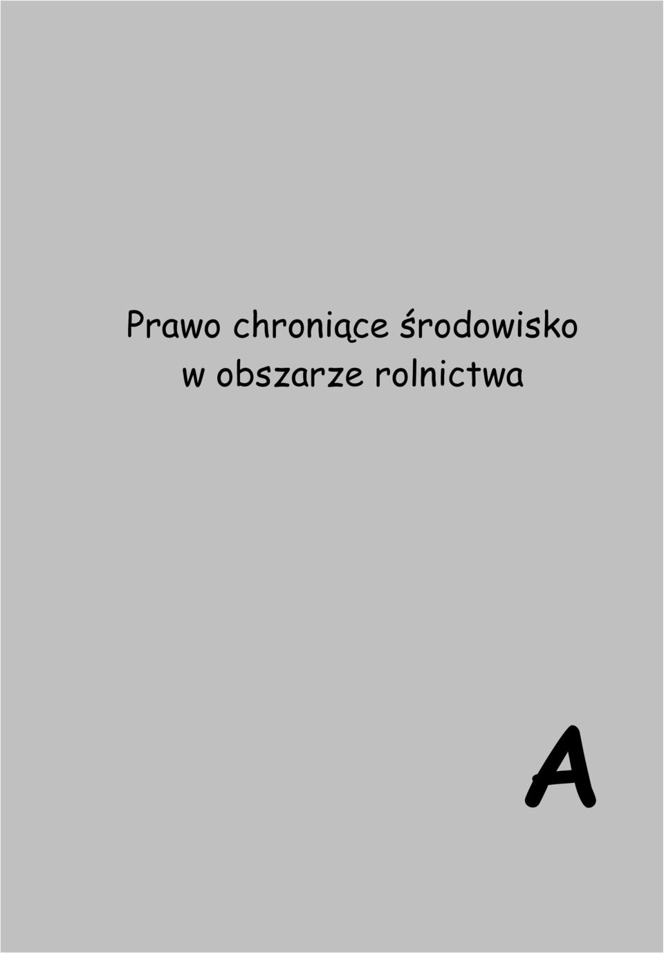 środowisko w