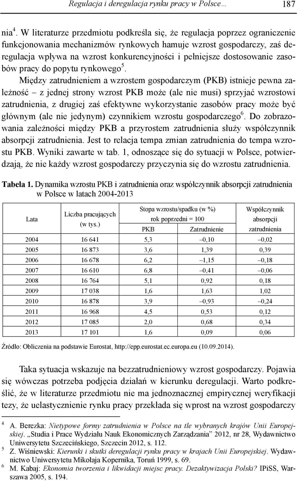pełniejsze dostosowanie zasobów pracy do popytu rynkowego 5.
