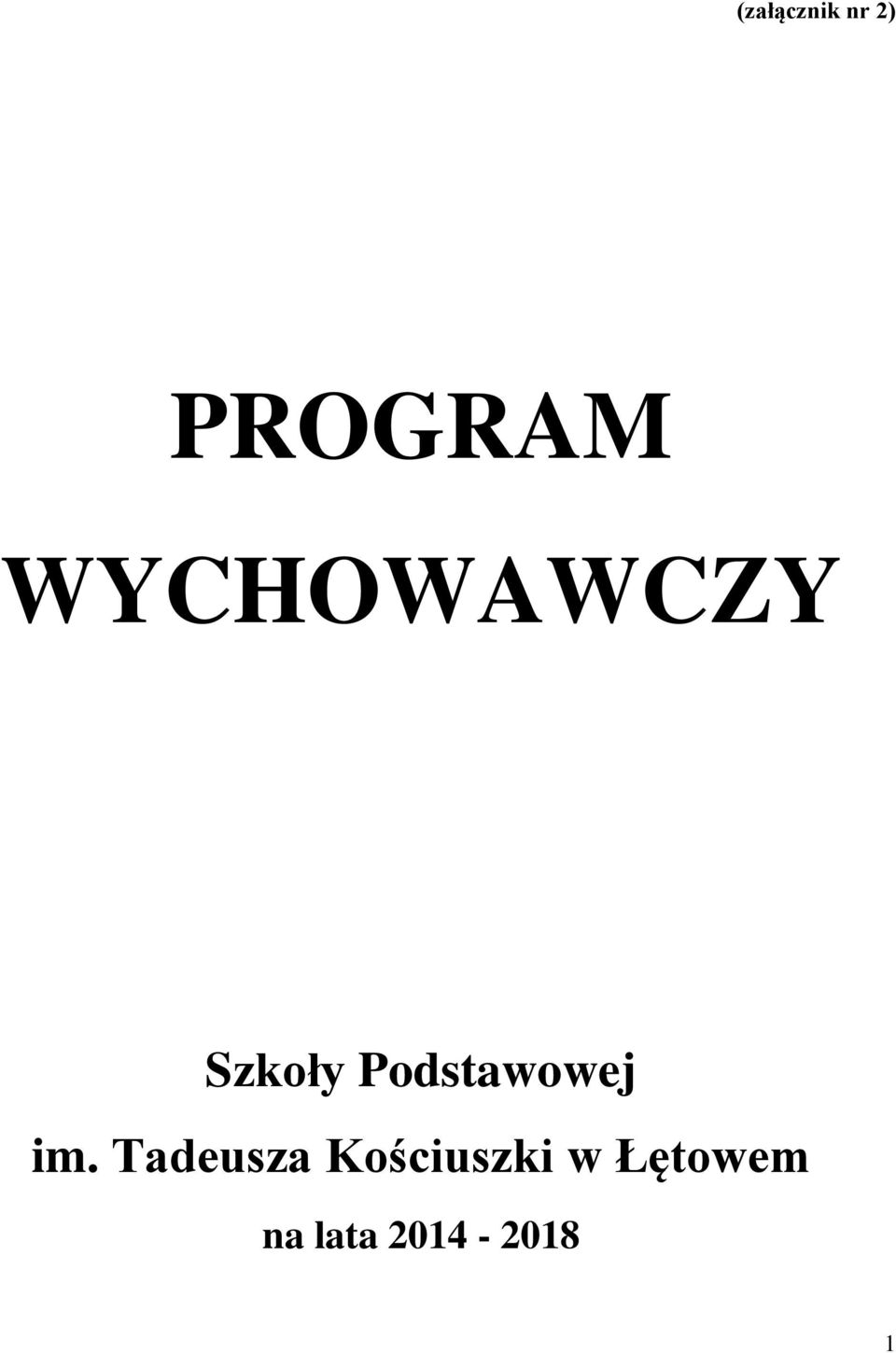 Podstawowej im.
