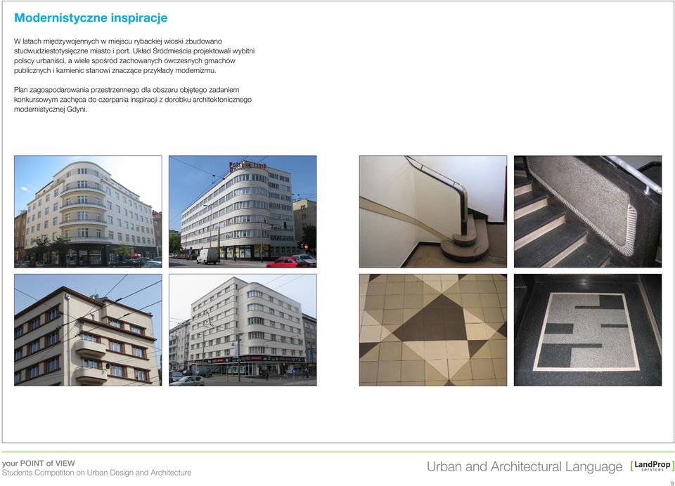 i kamienic stanowi znaczące przykłady modernizmu.
