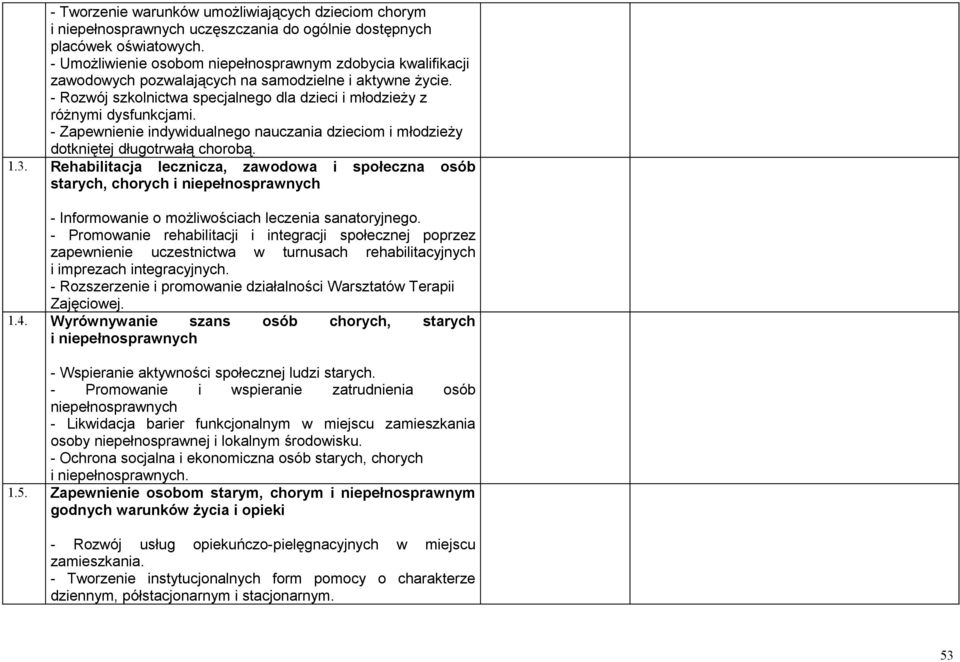 - Zapewnienie indywidualnego nauczania dzieciom i młodzieży dotkniętej długotrwałą chorobą. 1.3.