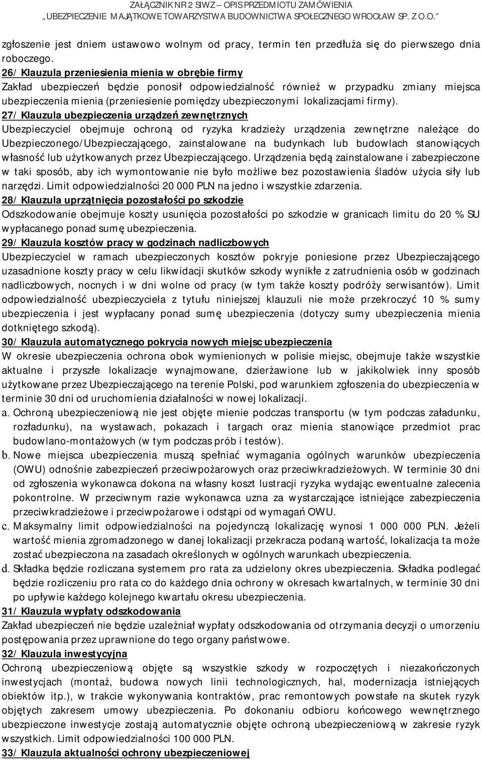 lokalizacjami firmy).
