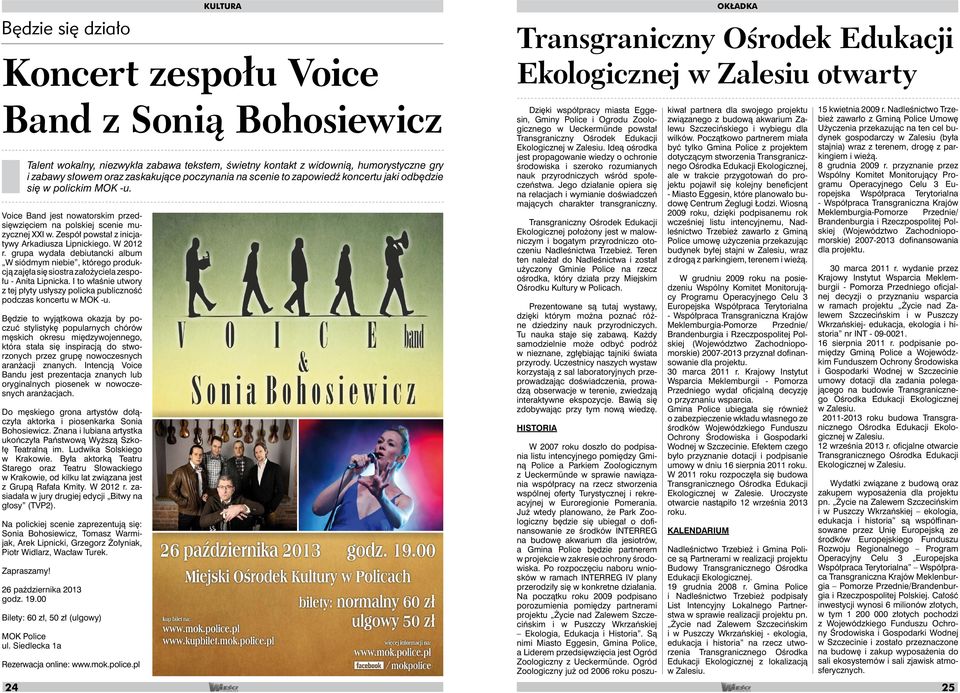 Voice Band jest nowatorskim przedsięwzięciem na polskiej scenie muzycznej XXI w. Zespół powstał z inicjatywy Arkadiusza Lipnickiego. W 2012 r.