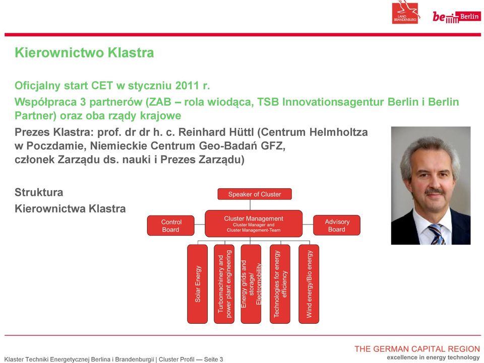 krajowe Prezes Klastra: prof. dr dr h. c.