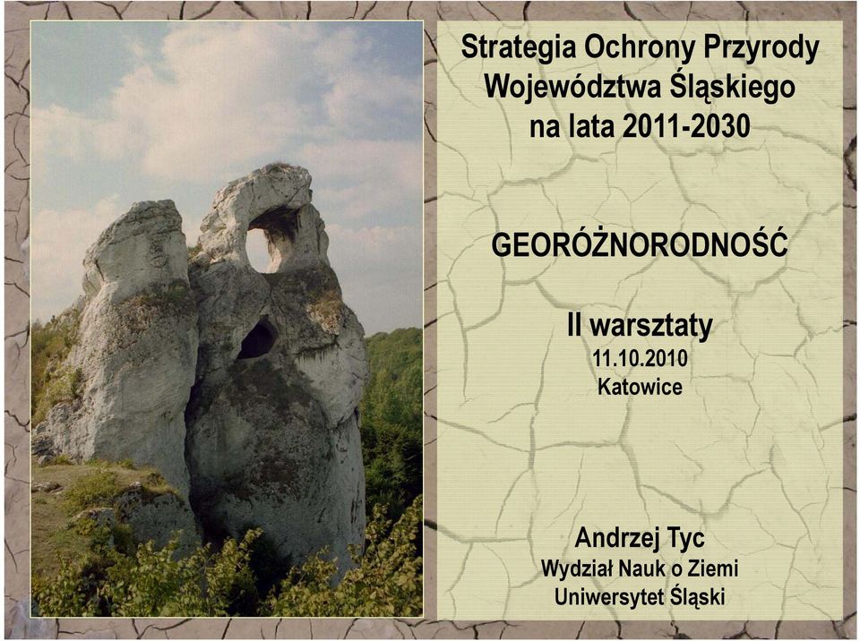 GEORÓŻNORODNOŚĆ II warsztaty 11.10.