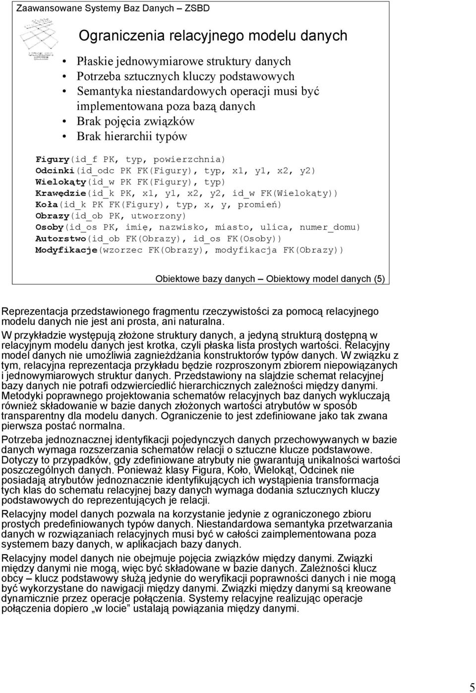 id_w FK(Wielokąty)) Koła(id_k PK FK(Figury), typ, x, y, promień) Obrazy(id_ob PK, utworzony) Osoby(id_os PK, imię, nazwisko, miasto, ulica, numer_domu) Autorstwo(id_ob FK(Obrazy), id_os FK(Osoby))