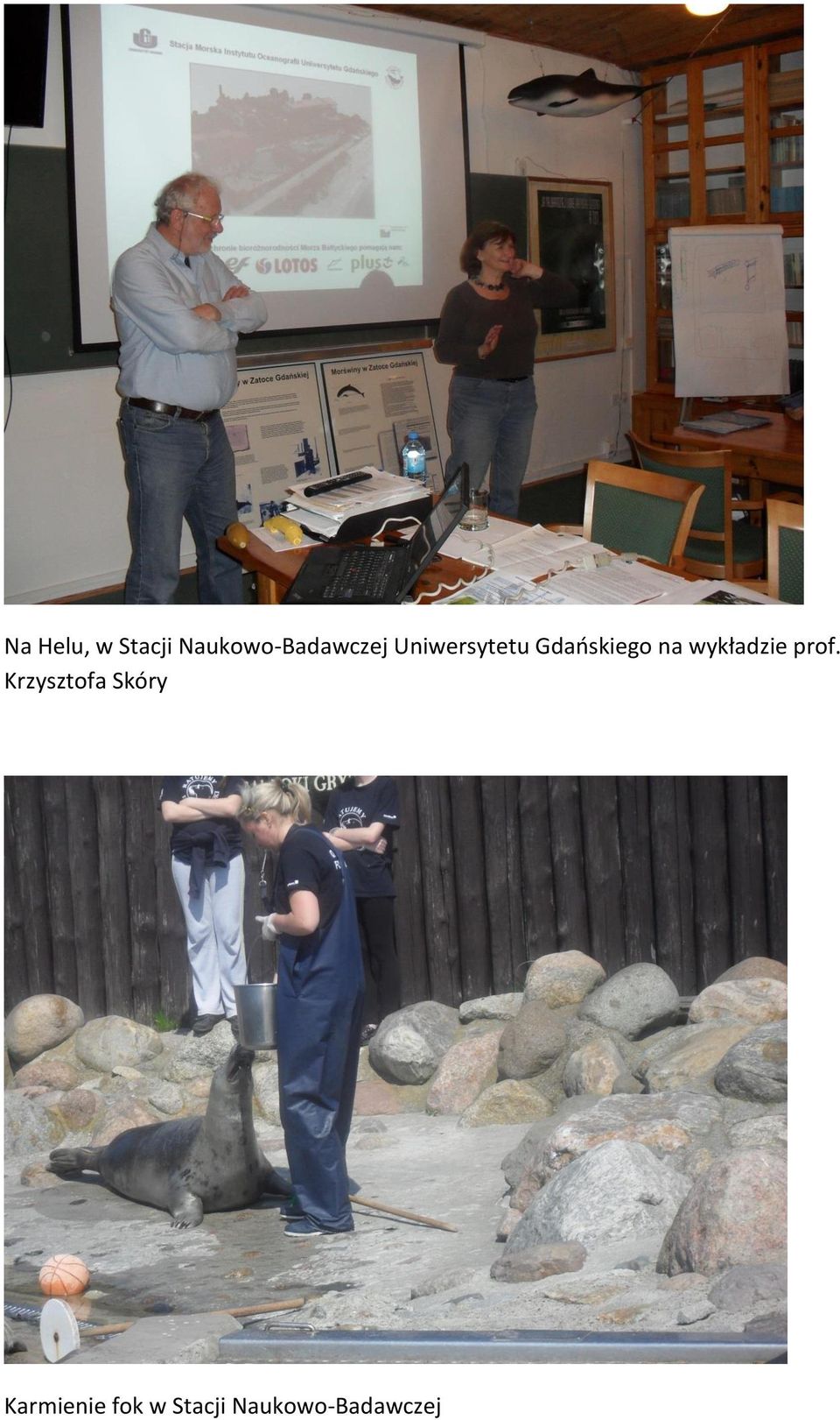 Gdańskiego na wykładzie prof.