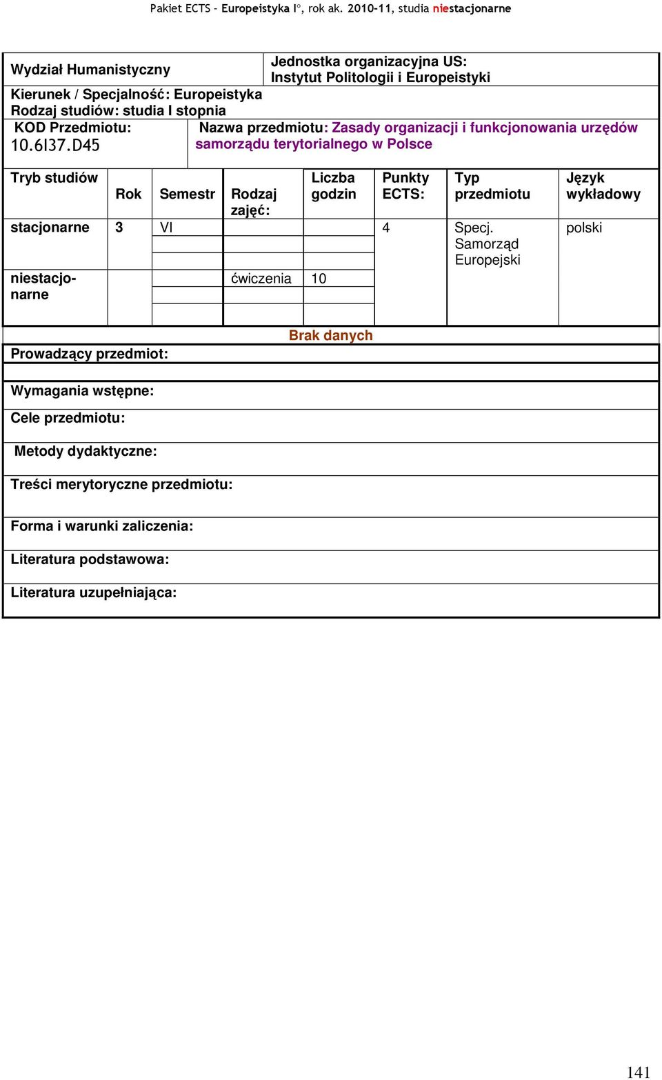 urzędów samorządu terytorialnego w Polsce