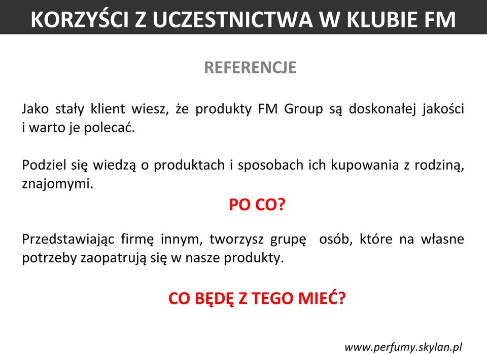 Podziel się wiedzą o produktach i sposobach ich kupowania z rodziną, znajomymi.