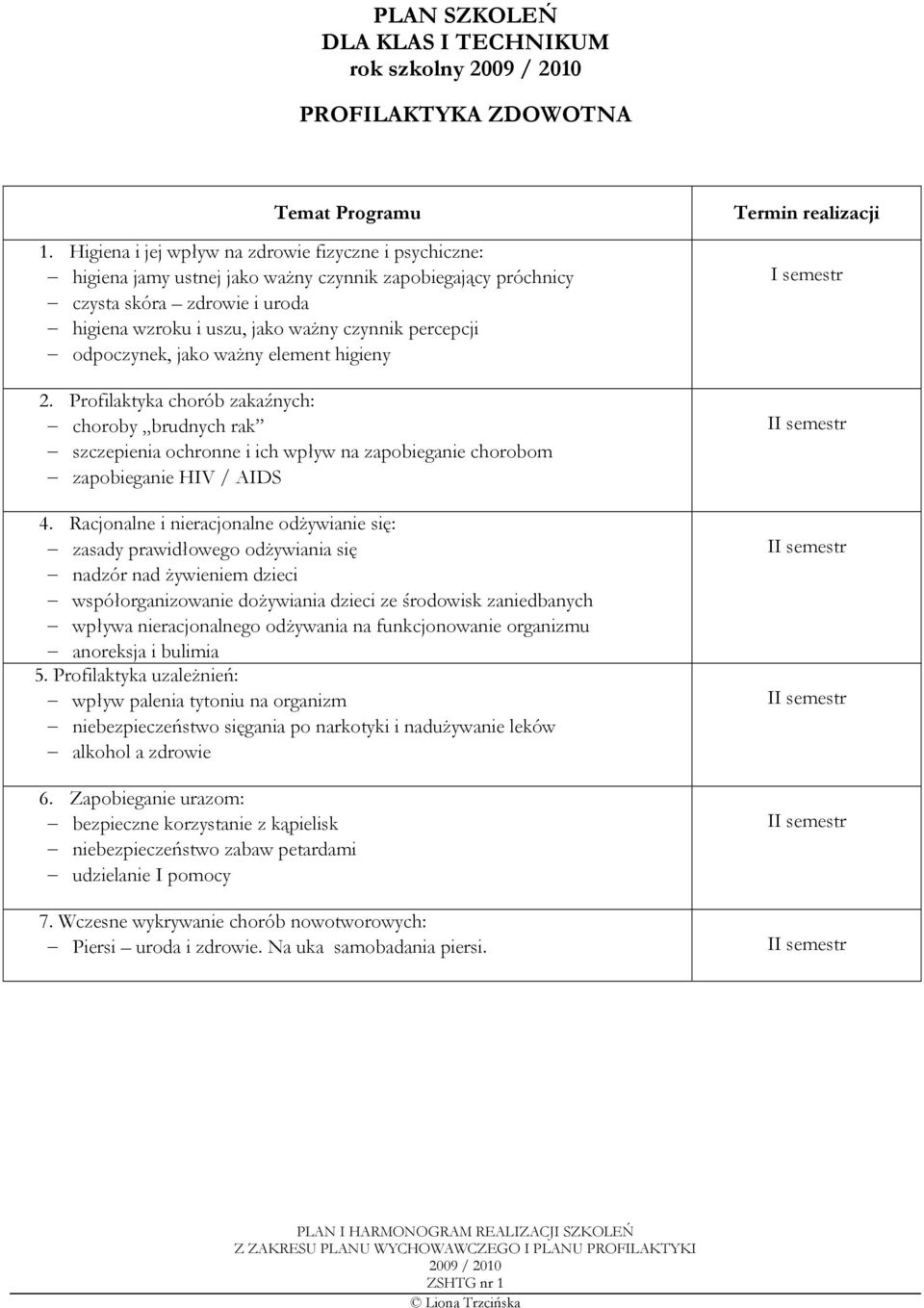 odpoczynek, jako ważny element higieny 2. Profilaktyka chorób zakaźnych: choroby brudnych rak szczepienia ochronne i ich wpływ na zapobieganie chorobom zapobieganie HIV / AIDS 4.
