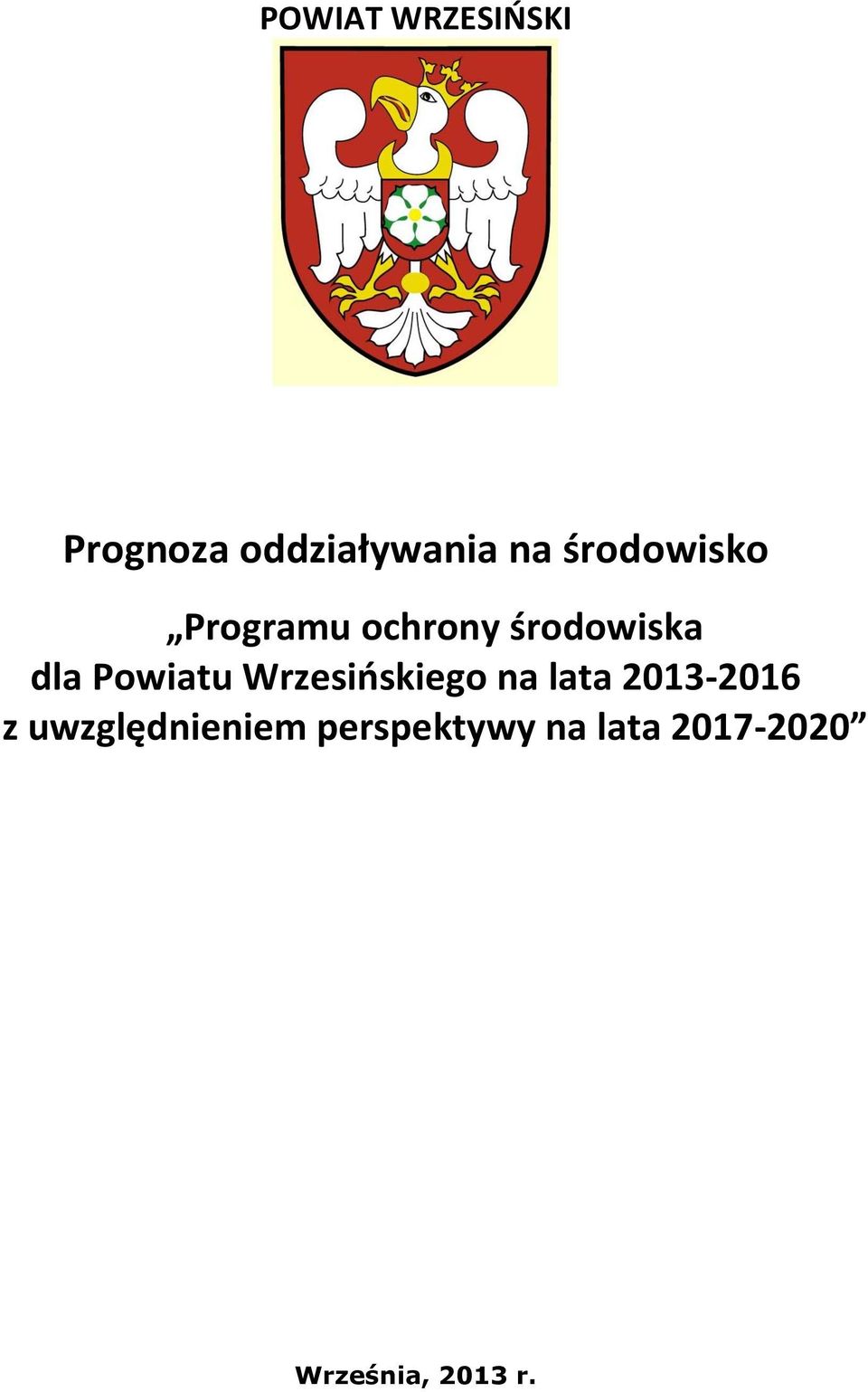 Programu ochrony środowiska dla