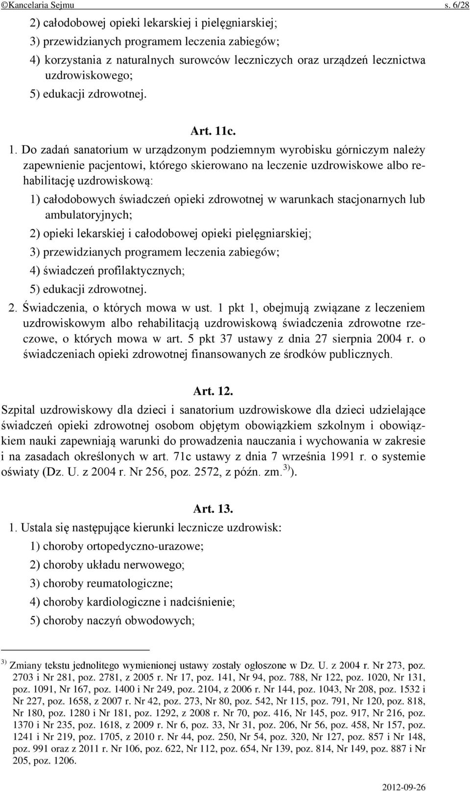 edukacji zdrowotnej. Art. 11