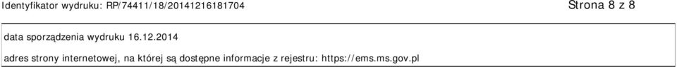 2014 adres strony internetowej, na