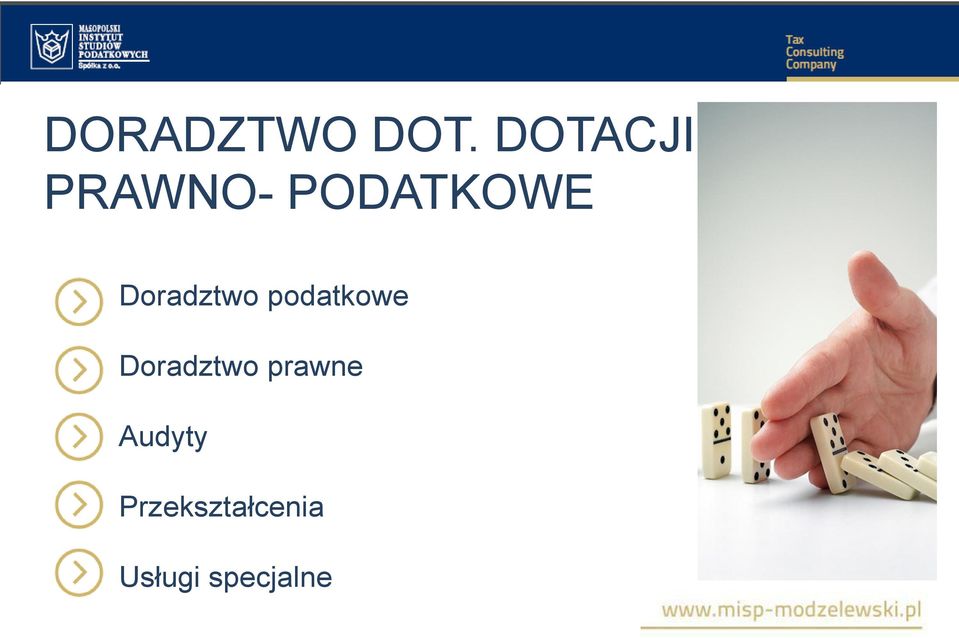 Doradztwo podatkowe Doradztwo