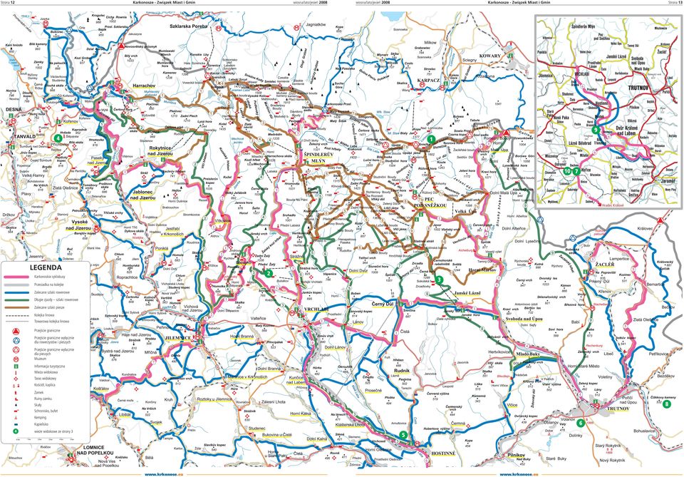 Towarowa kolejka linowa Przejście graniczne Przejście graniczne wyłącznie dla rowerzystów i pieszych Przejście graniczne wyłacznie dla pieszych Muzeum