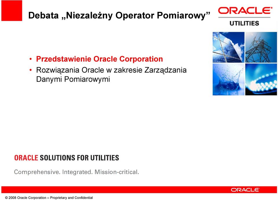 Rozwiązania Oracle w zakresie