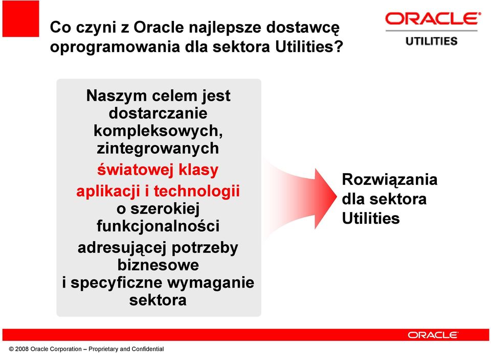 klasy aplikacji i technologii o szerokiej funkcjonalności adresującej