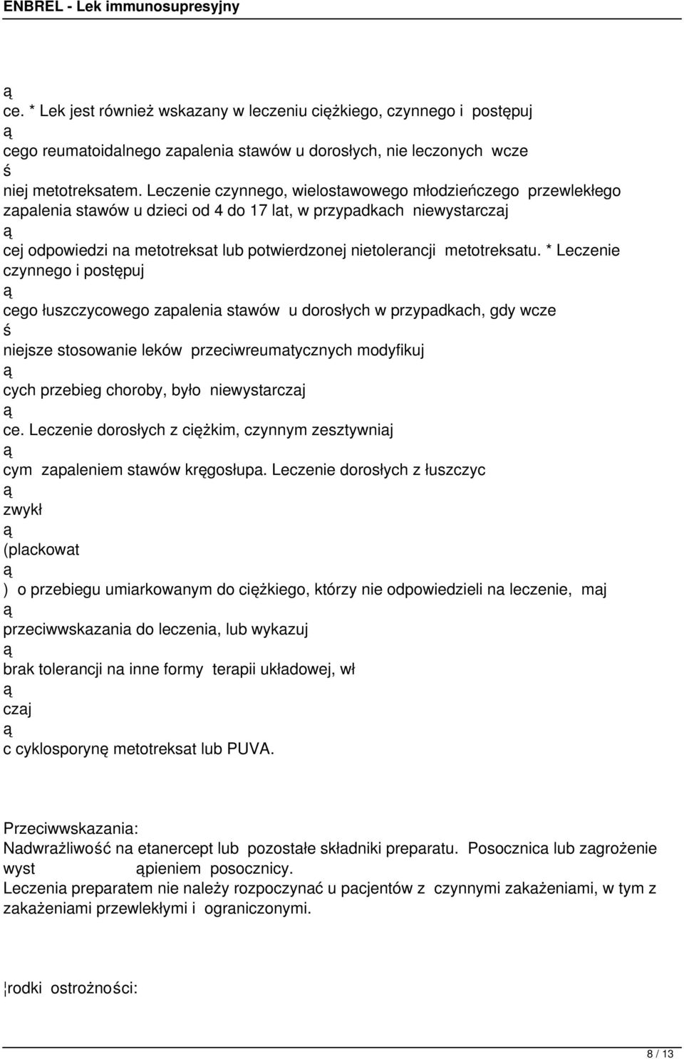 metotreksatu.