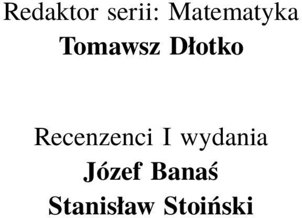 Dłotko Recenzenci I