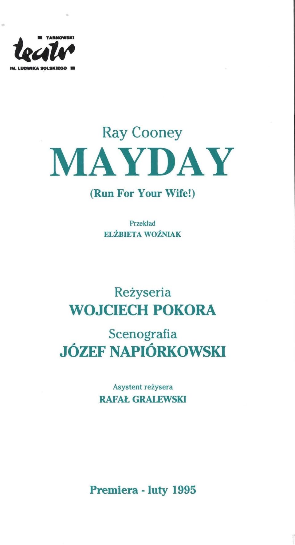 WOJCIECH POKORA Scenografia JÓZEF