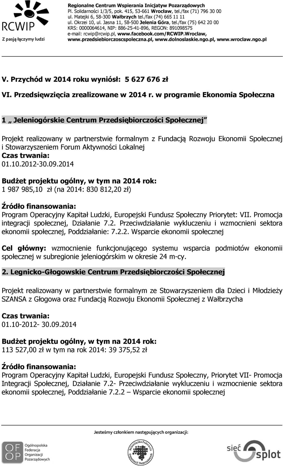 Aktywności Lokalnej 01.10.20