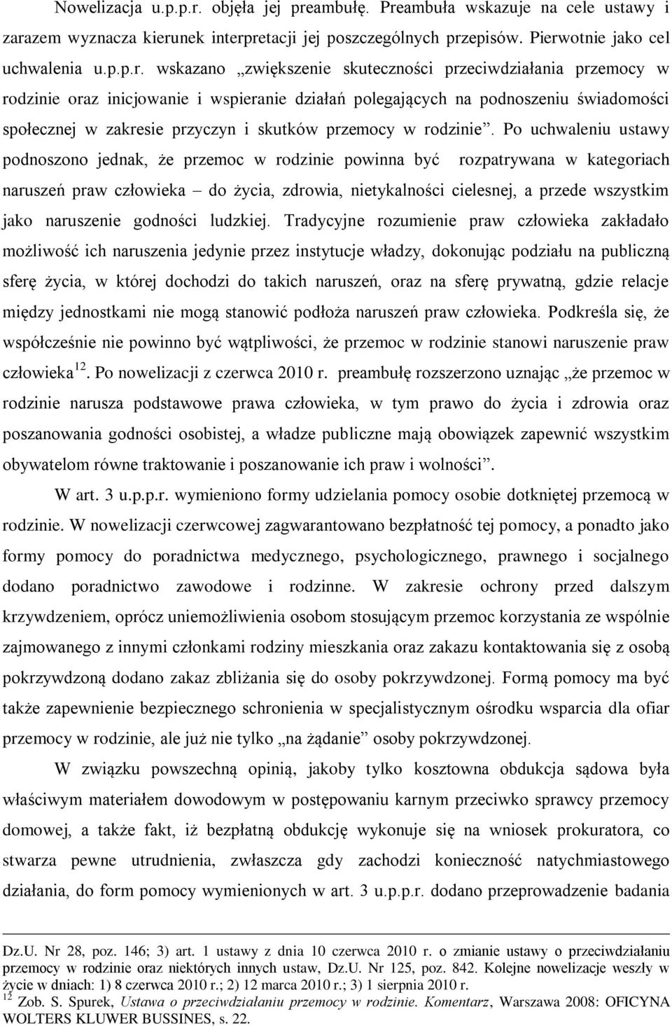 ambułę. Pre