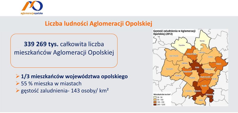 Opolskiej 1/3 mieszkańców województwa opolskiego